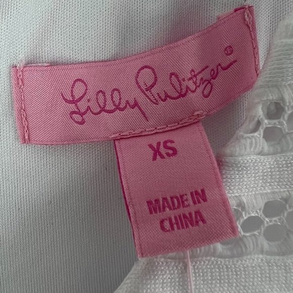 Lilly Pulitzer NWT Crochet Stripe Knit Megyn Dress Size XS - Picture 11 of 14